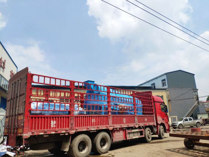 遼寧客戶GT5滾筒篩裝車發(fā)貨現(xiàn)場(chǎng)