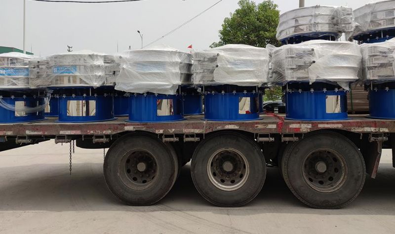 福建某杉超聲波發(fā)貨，38臺1200-2s不銹鋼防爆超聲波振動篩