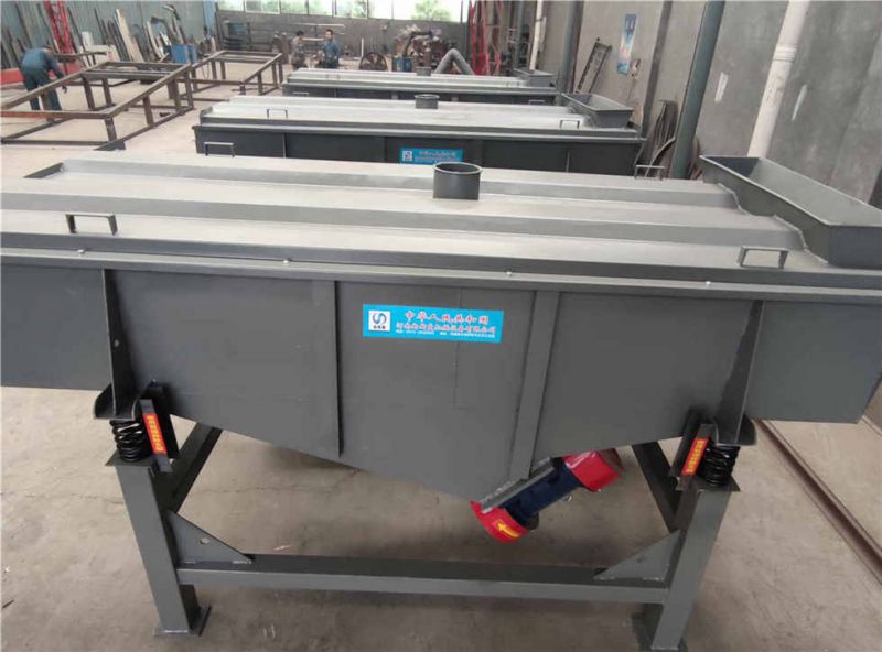 七臺1030兩層直線篩已經(jīng)做好，準備發(fā)貨