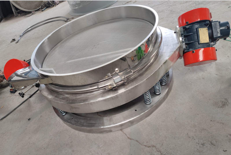 江蘇配套客戶發(fā)貨，不銹鋼旋振篩和直排篩及4000個彈跳球