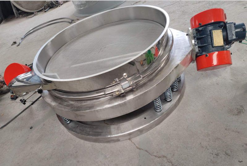 江蘇配套客戶發(fā)貨，不銹鋼旋振篩和直排篩及4000個彈跳球