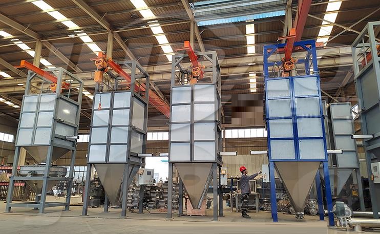 噸袋拆包機、噸包投料站