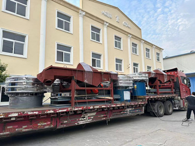 直線篩、旋振篩系列發(fā)貨