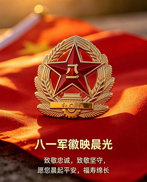 歲月靜好，只是有人默默前行！? 借助八一！ 公司領(lǐng)導(dǎo)給三位退役軍人安排一場(chǎng)！ ?愿祖國(guó)山河無恙，國(guó)泰民安，繁榮昌盛！